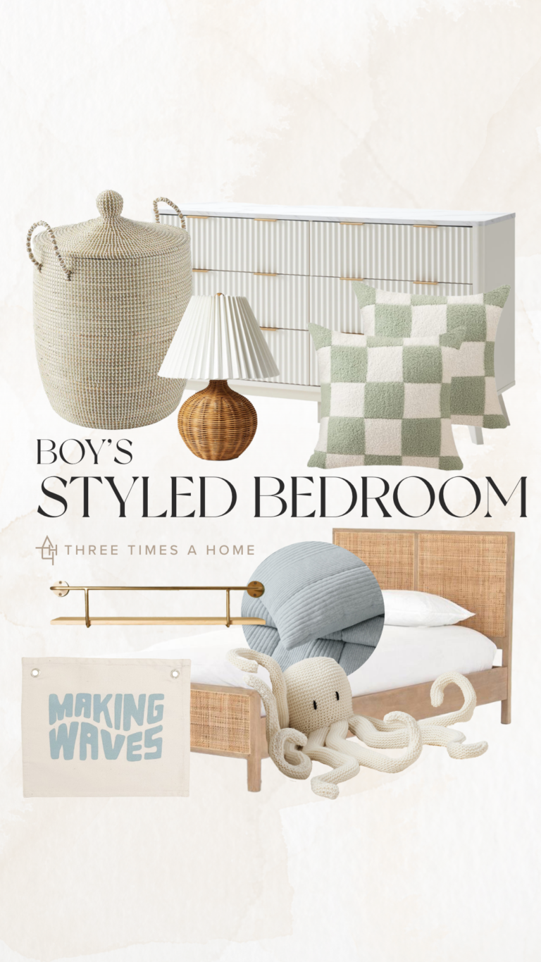 Boy’s Styled Bedroom